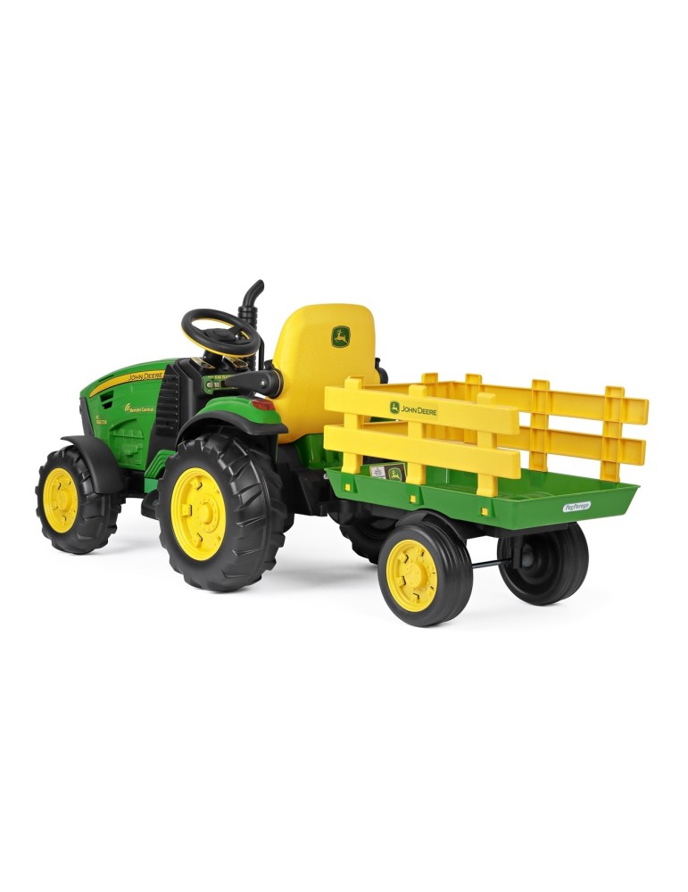 Traktor na akumulator z pilotem John Deere RC Litowy