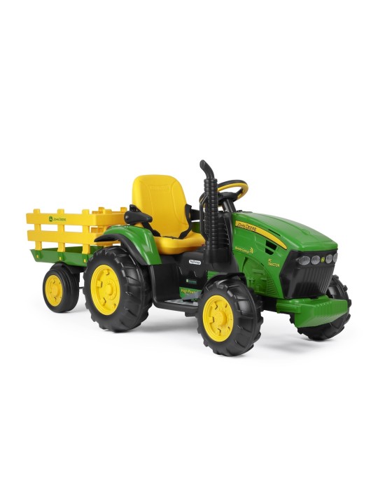Traktor na akumulator z pilotem John Deere RC Litowy