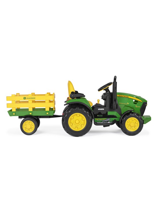 Traktor na akumulator z pilotem John Deere RC Litowy