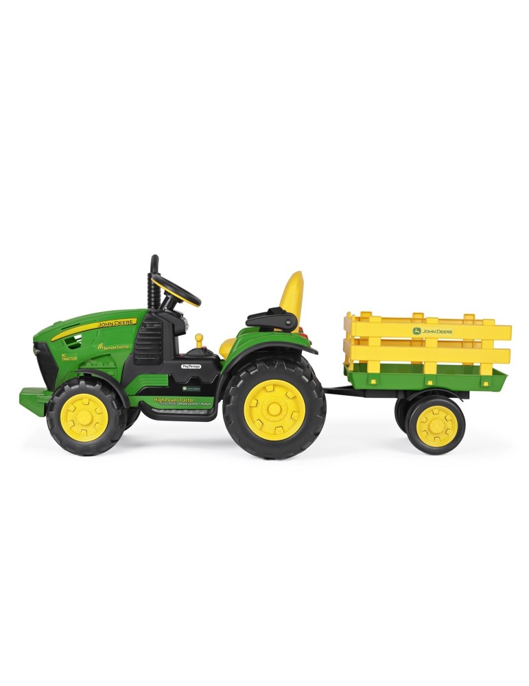 Traktor na akumulator z pilotem John Deere RC Litowy