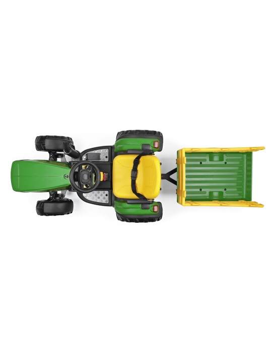 Traktor na akumulator z pilotem John Deere RC Litowy