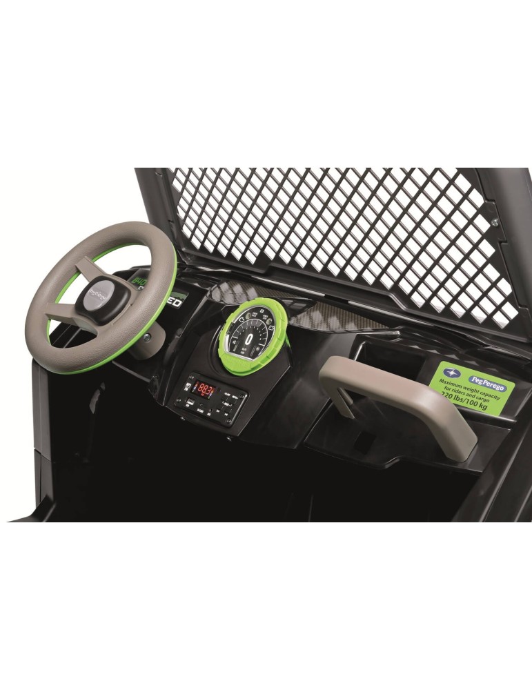 Polaris RZR PRO 24V Green Shadow – najmocniejszy pojazd Peg Perego