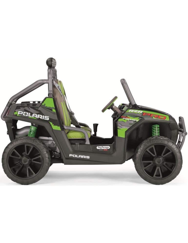Polaris RZR PRO 24V Green Shadow – najmocniejszy pojazd Peg Perego