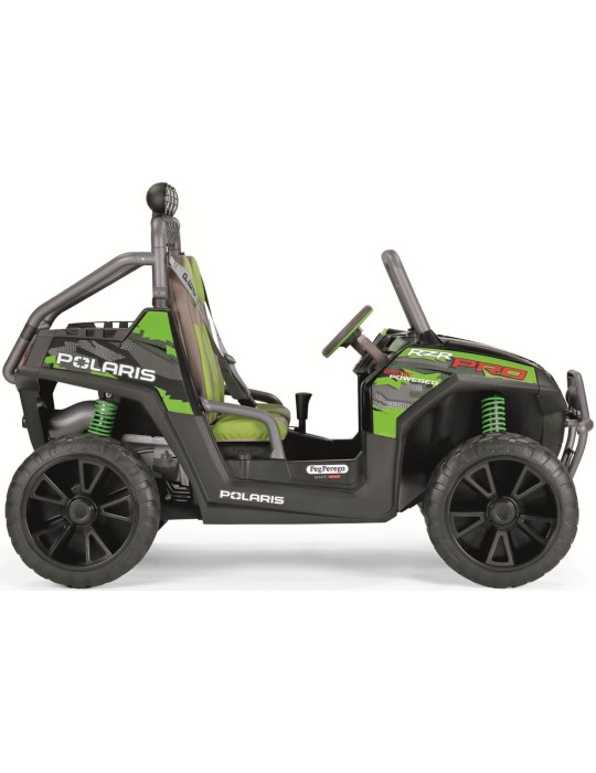 Polaris RZR PRO 24V Green Shadow – najmocniejszy pojazd Peg Perego