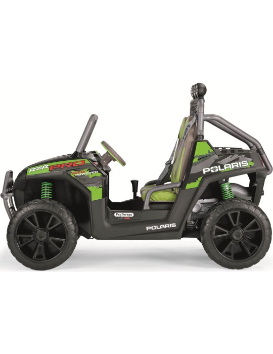 Polaris RZR PRO 24V Green Shadow – najmocniejszy pojazd Peg Perego