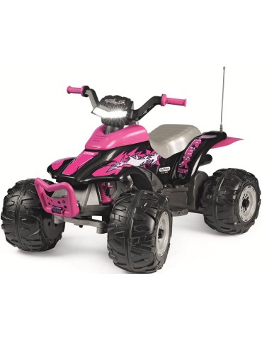 Peg Perego CORRAL T-REX 330W PINK – quad dla dziewczynki 12V