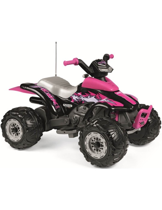 Peg Perego CORRAL T-REX 330W PINK – quad dla dziewczynki 12V
