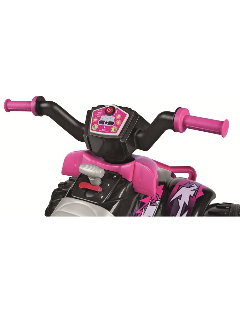 Peg Perego CORRAL T-REX 330W PINK – quad dla dziewczynki 12V