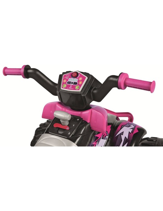 Peg Perego CORRAL T-REX 330W PINK – quad dla dziewczynki 12V
