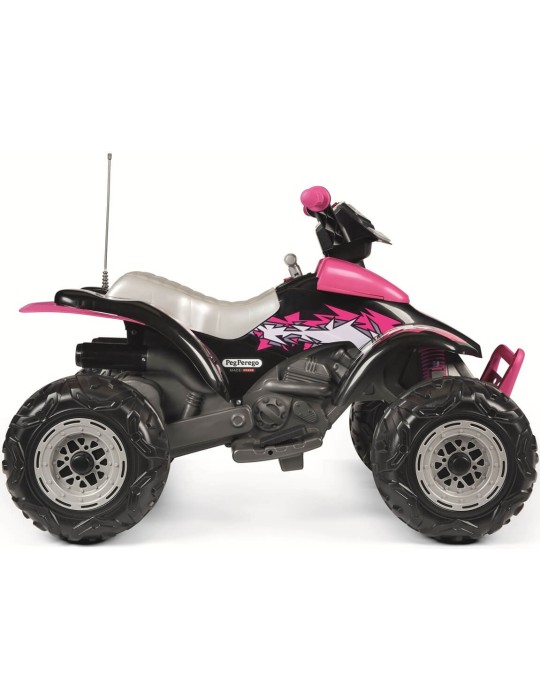 Peg Perego CORRAL T-REX 330W PINK – quad dla dziewczynki 12V