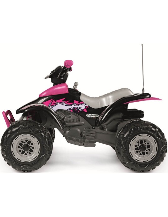 Peg Perego CORRAL T-REX 330W PINK – quad dla dziewczynki 12V