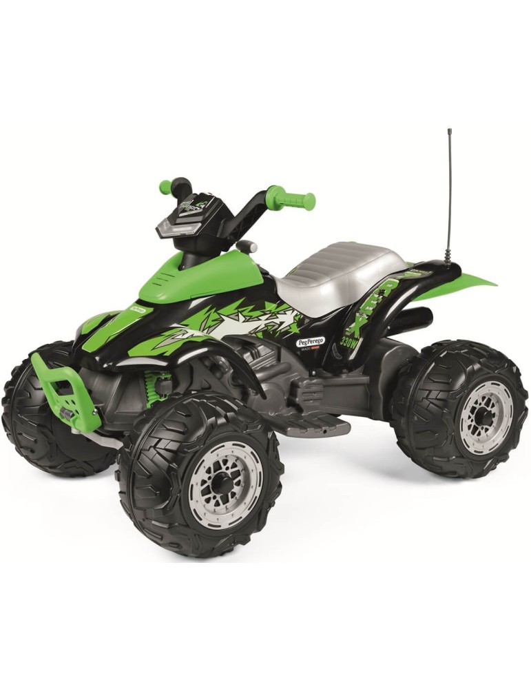 Peg Perego CORRAL T-REX 330W GREEN – quad 12V dla dzieci