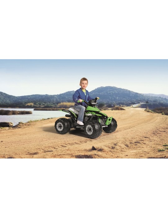 Peg Perego CORRAL T-REX 330W GREEN – quad 12V dla dzieci