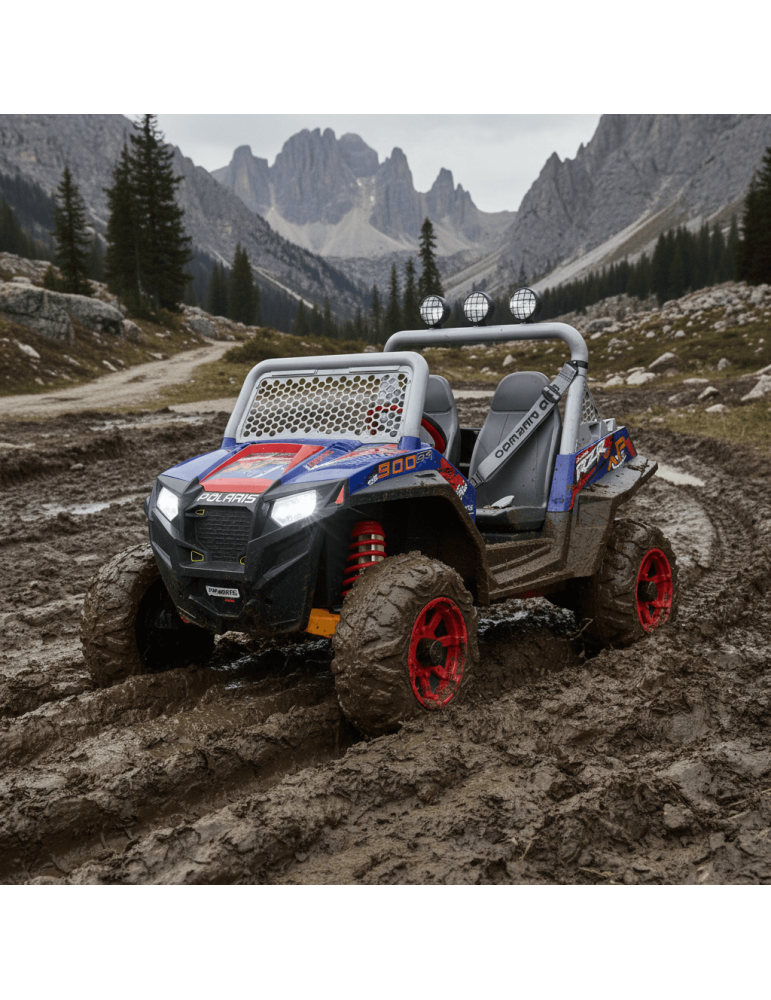 Polaris RZR 900 XP 24 V Peg Perego – dwuosobowy terenowy pojazd 24 V