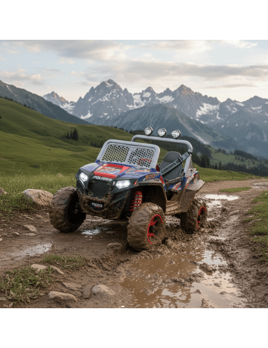 Polaris RZR 900 XP 24 V Peg Perego – dwuosobowy terenowy pojazd 24 V