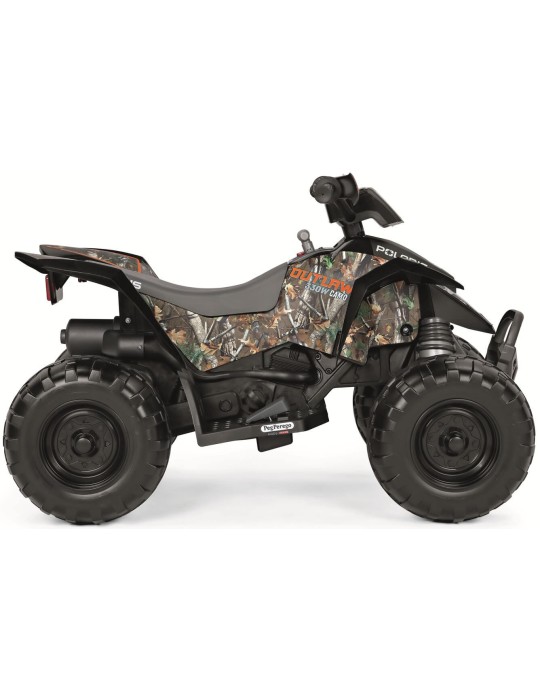Peg Perego POLARIS OUTLAW CAMO 330W – quad elektryczny 12V dla dzieci