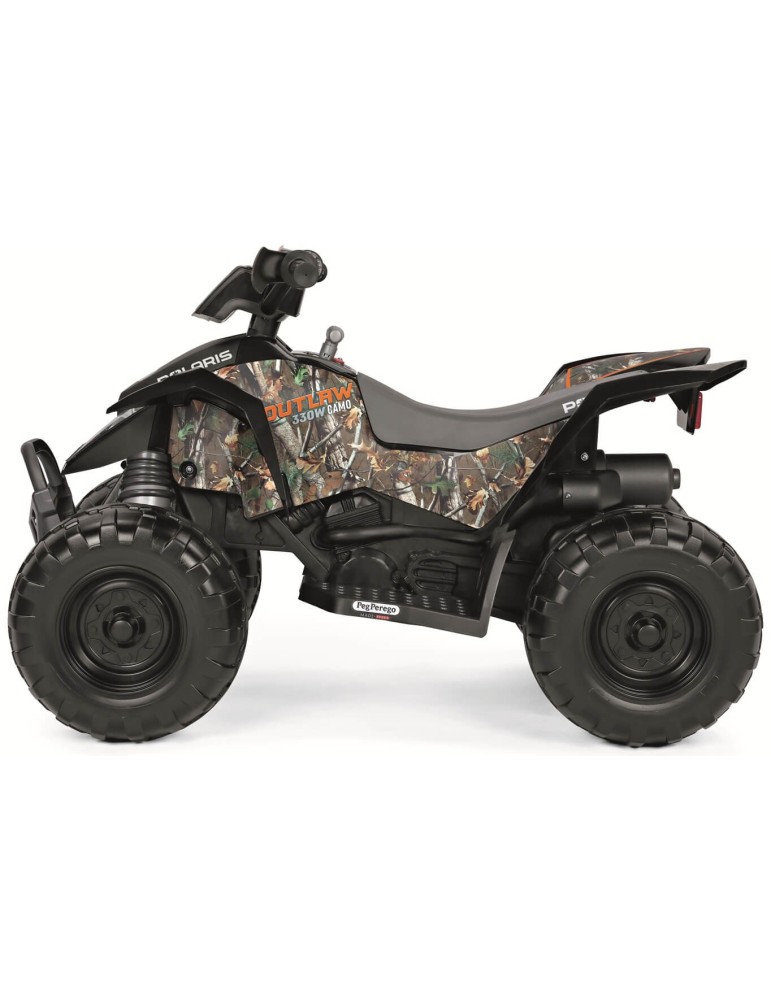 Peg Perego POLARIS OUTLAW CAMO 330W – quad elektryczny 12V dla dzieci