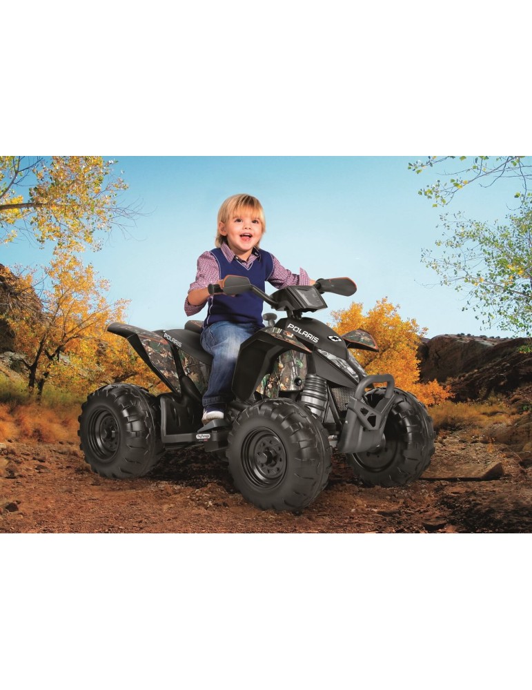 Peg Perego POLARIS OUTLAW CAMO 330W – quad elektryczny 12V dla dzieci