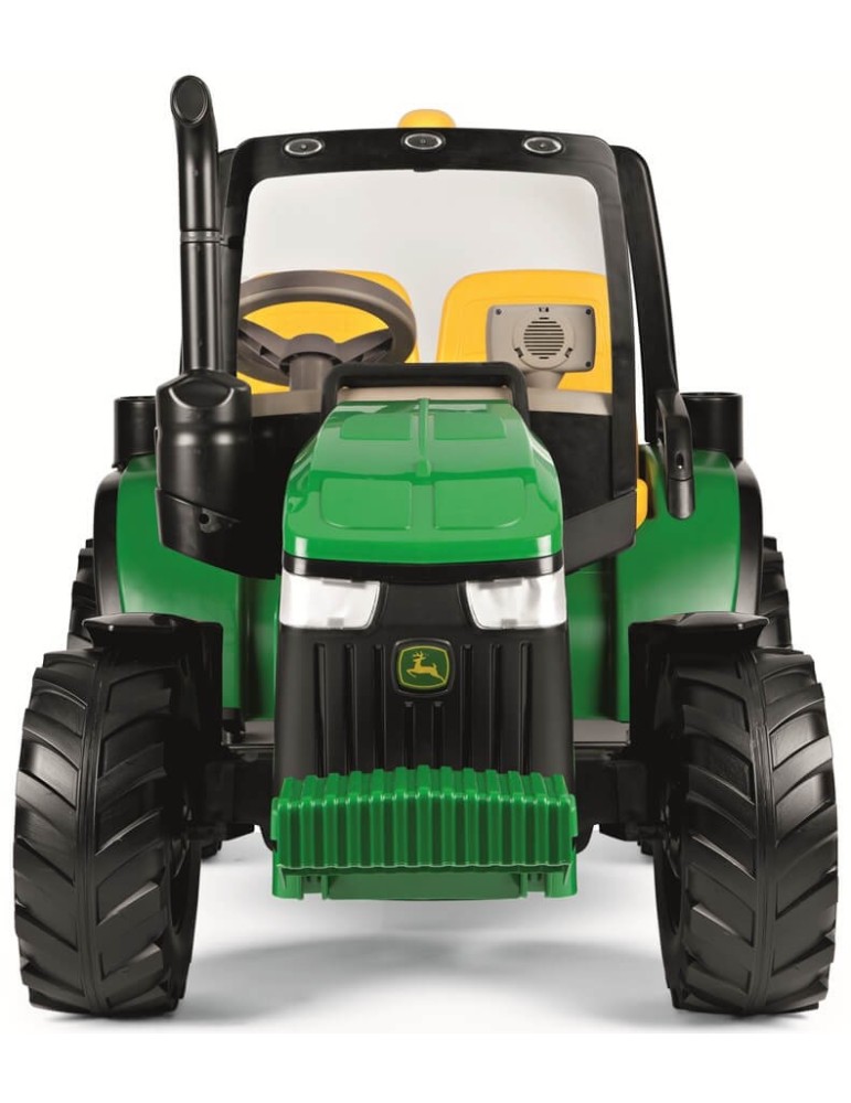 John Deere Dual Force 12V – dwuosobowy traktor Peg Perego