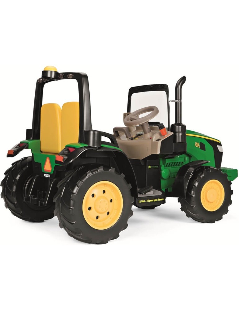 John Deere Dual Force 12V – dwuosobowy traktor Peg Perego