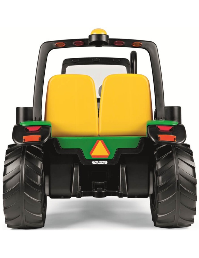 John Deere Dual Force 12V – dwuosobowy traktor Peg Perego