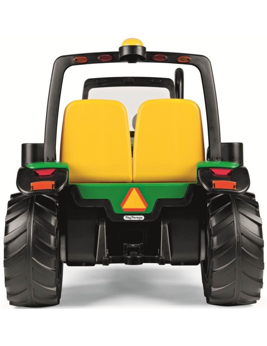 John Deere Dual Force 12V – dwuosobowy traktor Peg Perego