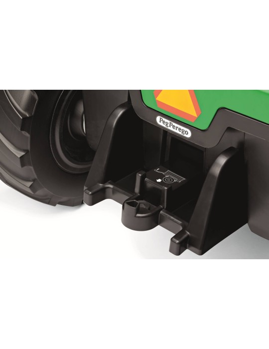 John Deere Dual Force 12V – dwuosobowy traktor Peg Perego