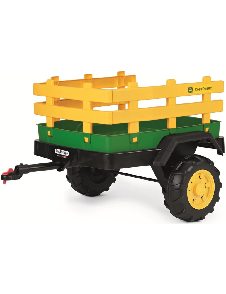 John Deere Dual Force 12V – dwuosobowy traktor Peg Perego
