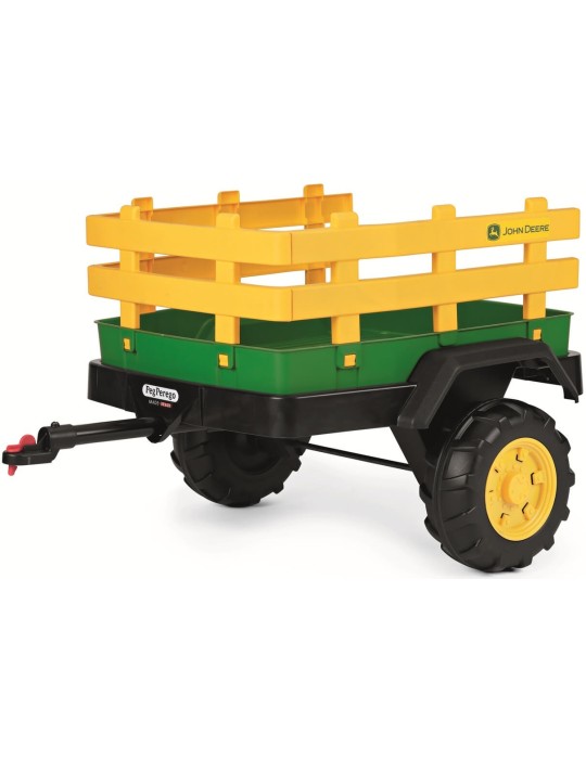 John Deere Dual Force 12V – dwuosobowy traktor Peg Perego