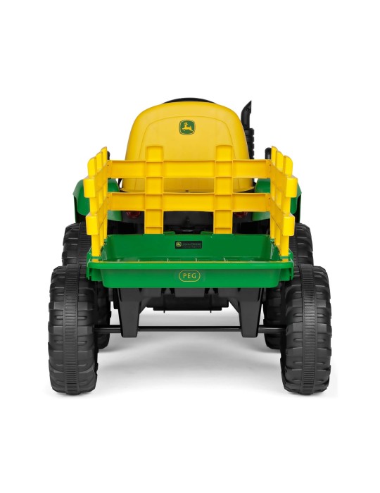 John Deere Farm Power 12V – traktor na akumulator z pilotem | Peg Perego