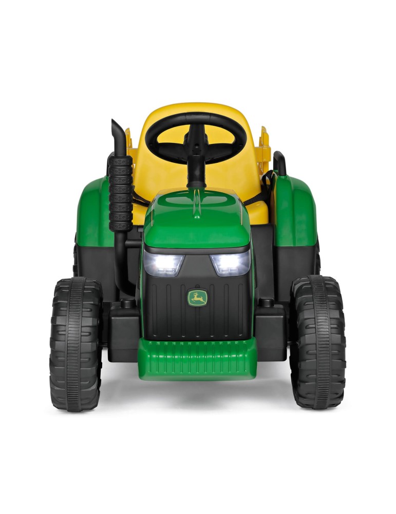 John Deere Farm Power 12V – traktor na akumulator z pilotem | Peg Perego