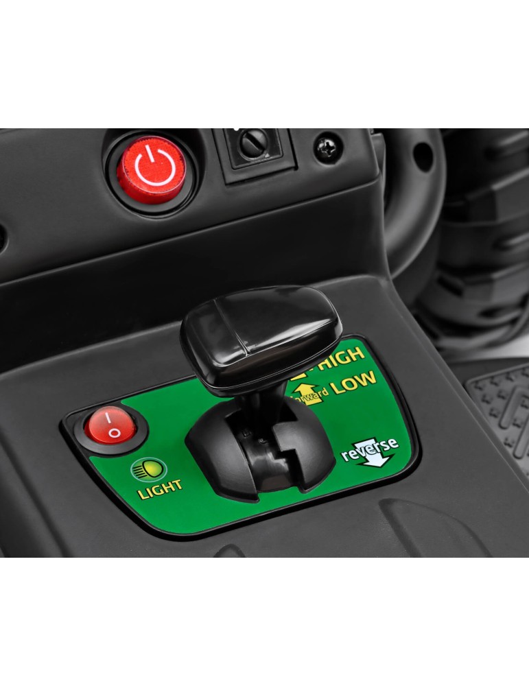 John Deere Farm Power 12V – traktor na akumulator z pilotem | Peg Perego