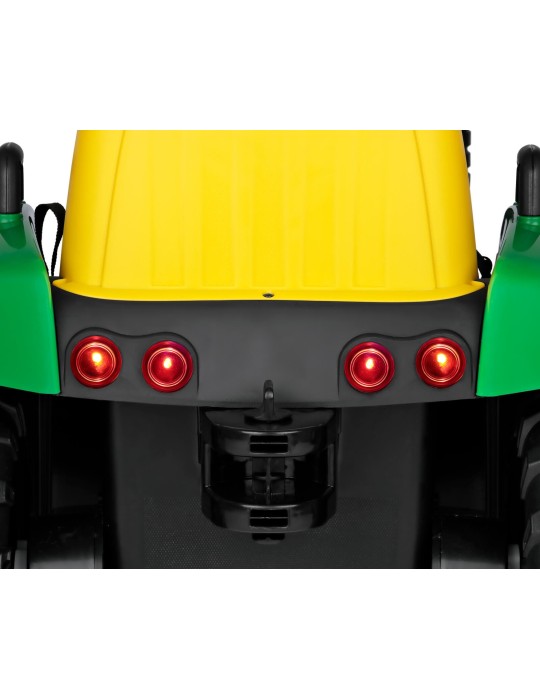 John Deere Farm Power 12V – traktor na akumulator z pilotem | Peg Perego