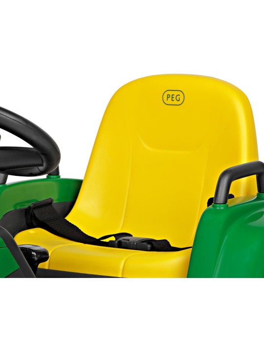 John Deere Farm Power 12V – traktor na akumulator z pilotem | Peg Perego