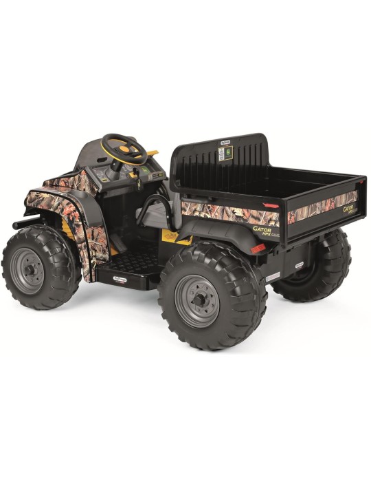 John Deere Gator CAMO 12 V – terenowa ciężarówka-wywrotka Peg Perego