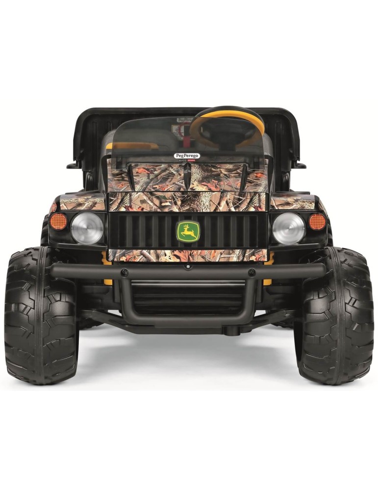 John Deere Gator CAMO 12 V – terenowa ciężarówka-wywrotka Peg Perego