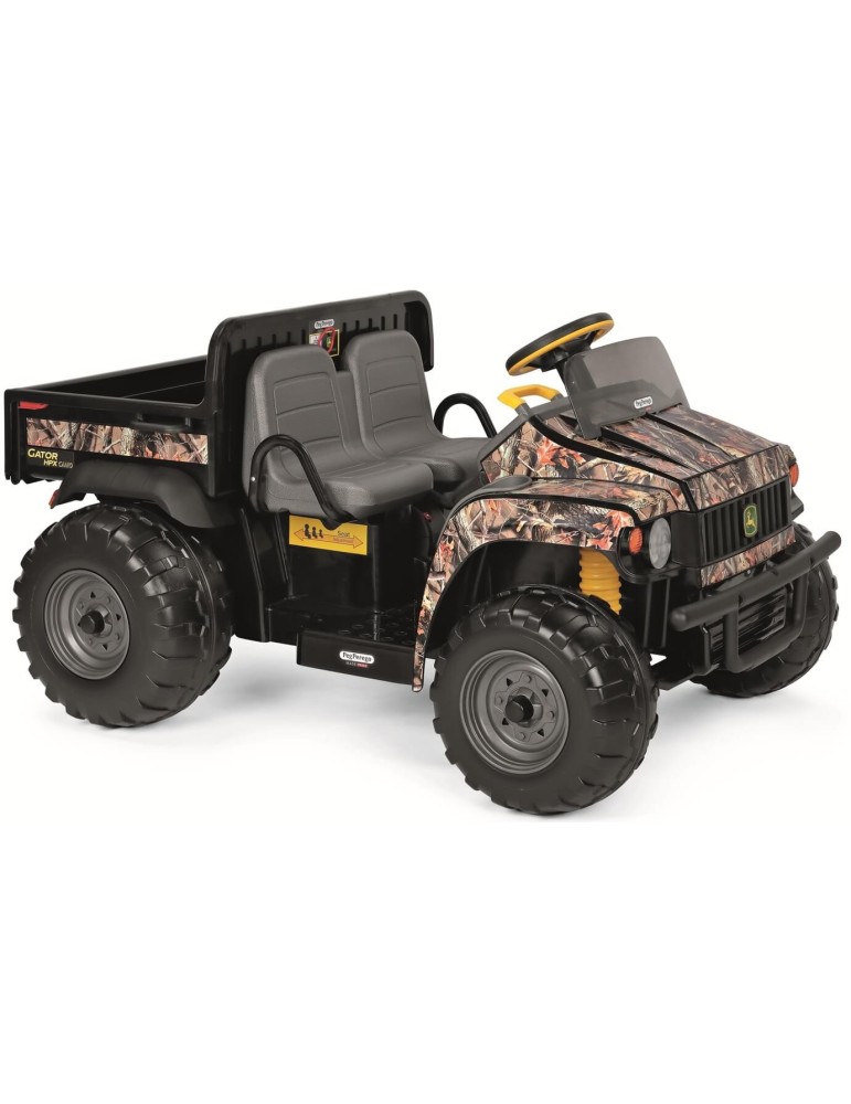 John Deere Gator CAMO 12 V – terenowa ciężarówka-wywrotka Peg Perego