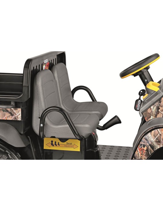 John Deere Gator CAMO 12 V – terenowa ciężarówka-wywrotka Peg Perego