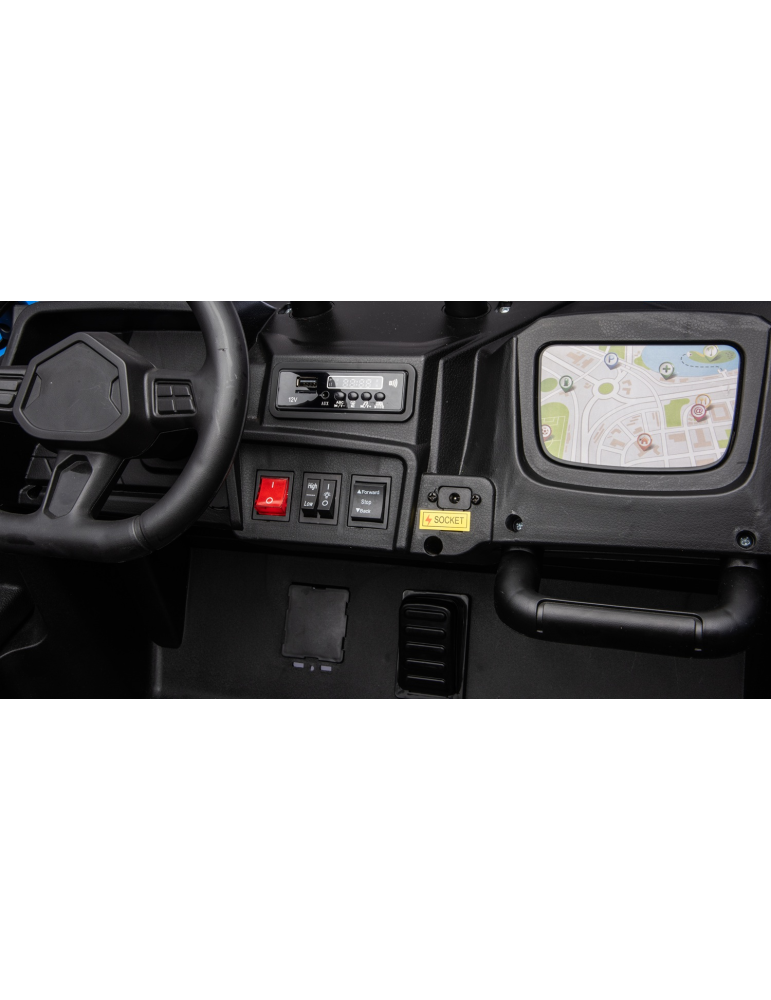 Samochód elektryczny Buggy dla dzieci 24V 800W | Dwuosobowy | Koła EVA