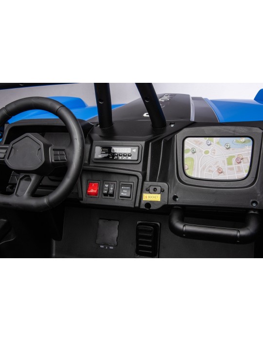 Samochód elektryczny Buggy Arctic Cat Wildcat dla dzieci 24V 800W | Dwuosobowy | Koła EVA