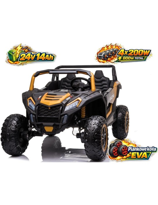Samochód elektryczny Buggy dla dzieci 24V 800W | Dwuosobowy | Koła EVA