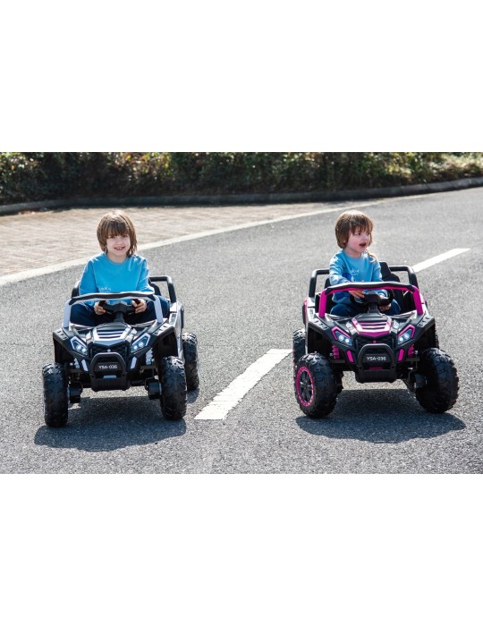 Samochód elektryczny Buggy dla dzieci 24V 400W | Dwuosobowy | Koła EVA