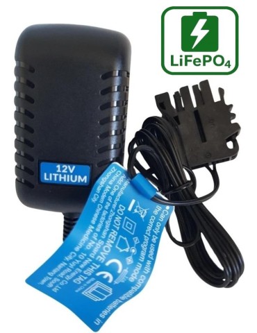 Ładowarka 12V Peg Perego do akumulatorów litowych LiFePo4