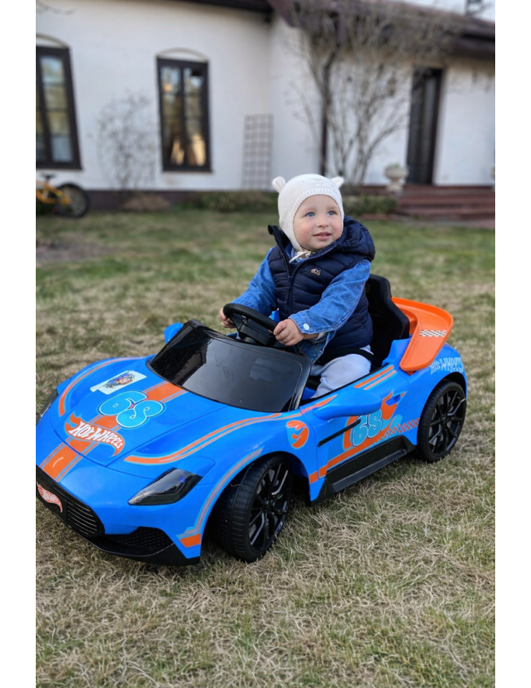 Hot Wheels auto na akumulator 12V z pilotem Peg Perego
