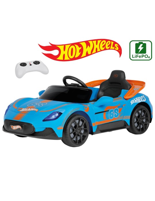 Hot Wheels auto na akumulator 12V z pilotem Peg Perego