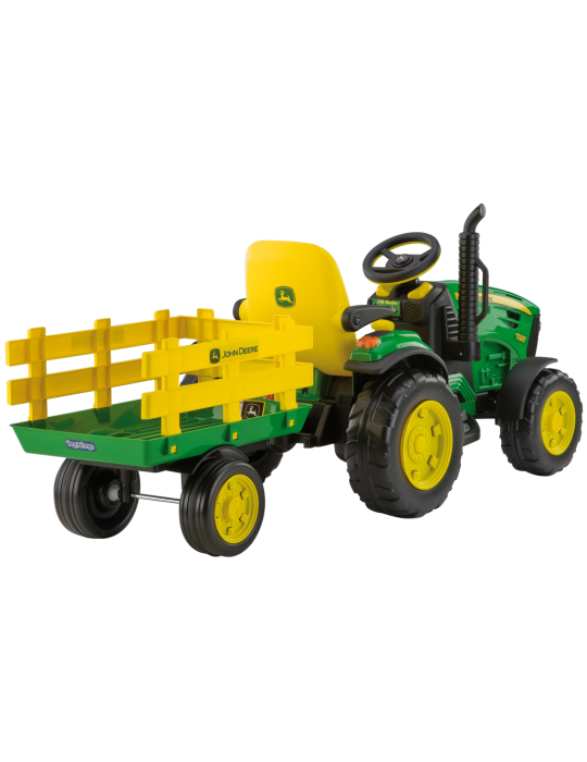 Traktor na akumulator John Deere Ground Force 12V Litowy akumulator