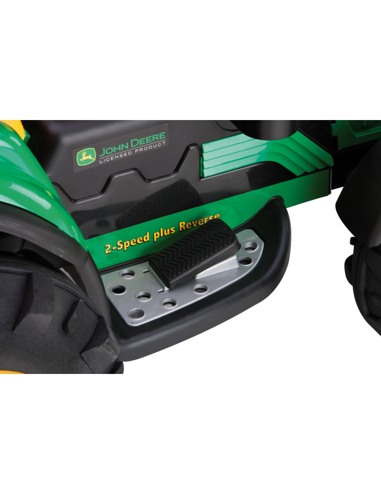 Traktor na akumulator John Deere Ground Force 12V Litowy akumulator