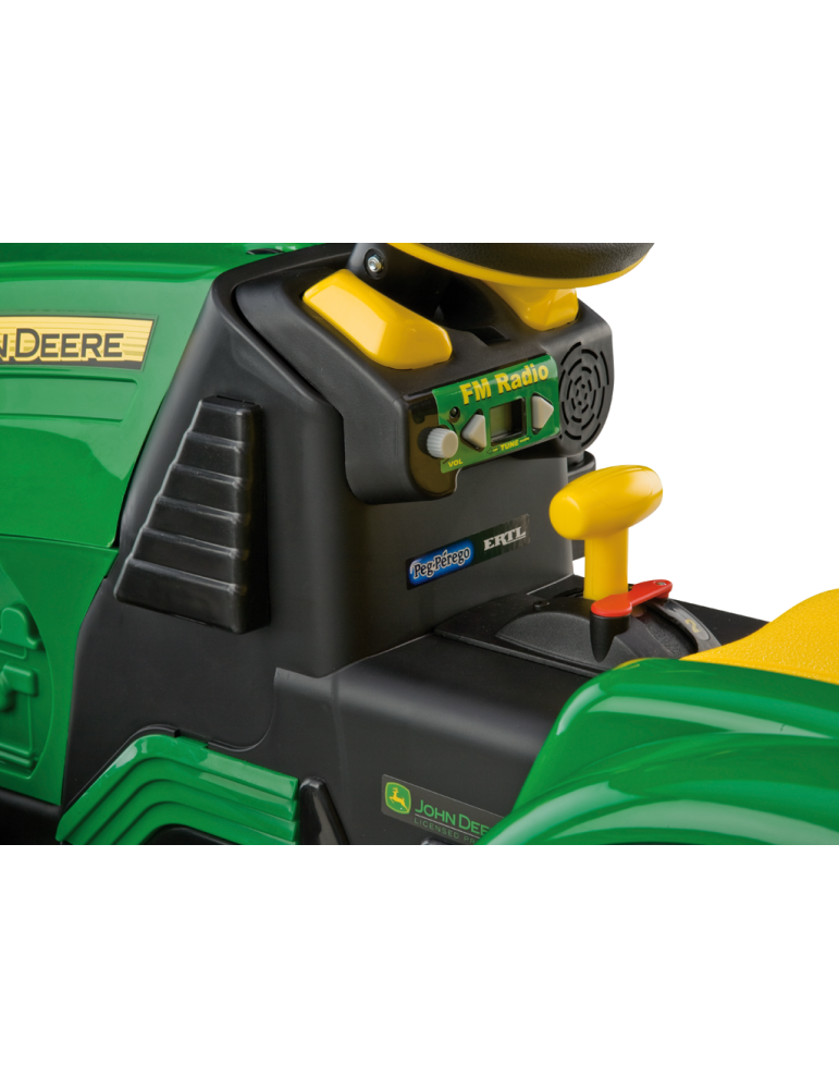 Traktor na akumulator John Deere Ground Force 12V Litowy akumulator