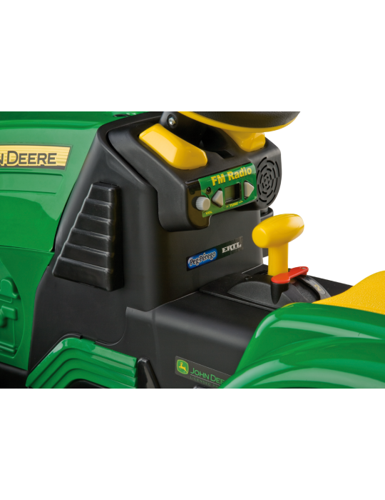 Traktor na akumulator John Deere Ground Force 12V Litowy akumulator