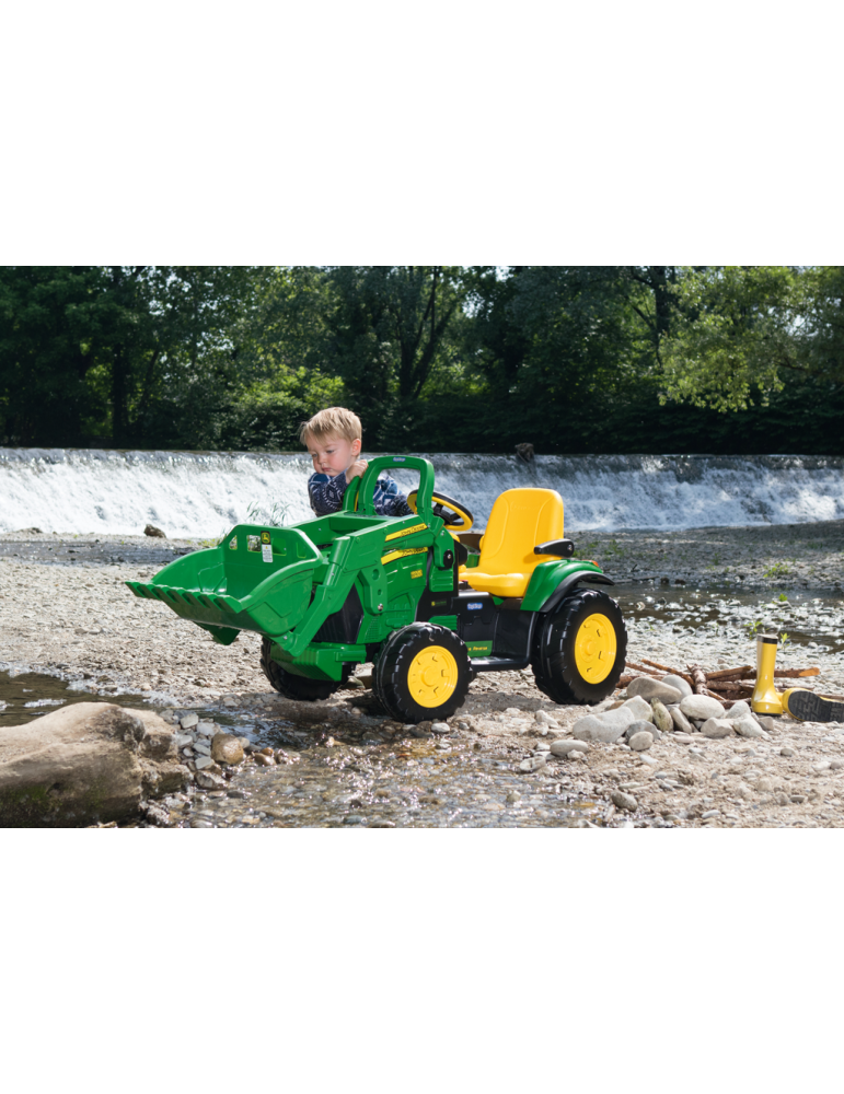 Peg Perego Koparka 12V LiFePO4 John Deere – mocny pojazd budowlany dla dzieci